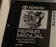 1998 1999 2000 Toyota RAV4 RAV 4 AUTOMATIC TRANSAXLE Service Shop Manual A247E