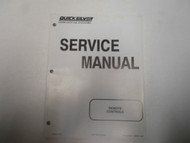 1997 QuickSilver Marine Remote Controls Service Manual 90-814705R1 MARCH 97 DEAL