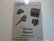 1997 OMC Stern Drives Electrical Ignition Service Repair Manual FACTORY OEM 97