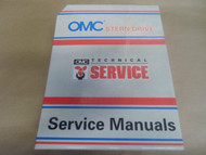 1997 OMC LK Stern Drive Service Shop Repair Manual Set P/N 507280 OEM Boat x