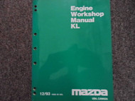 1997 Mazda KL Engine Workshop Service Repair Shop Manual FACTORY OEM BOOK 97 x