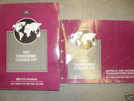 1997 Ford Thunderbird & Mercury Cougar Service Shop Repair Manual Set W EWD
