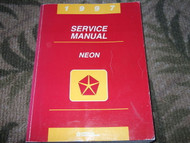 1997 DODGE CHRYSLER MOPAR NEON Service Repair Shop Manual W TECHNICAL BULLETINS