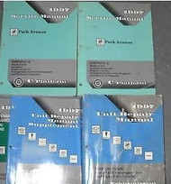 1997 BUICK PARK AVENUE Service Shop Repair Manual SET W TRANS UNIT MANUALS WOW