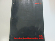 1997 1998 Acura CL Electrical Troubleshooting Manual FACTORY OEM BOOK USED 97 98