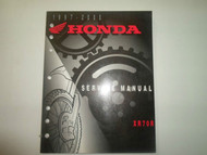 1997 1998 1999 2000 Honda XR70R Service Reapair Shop Factory Manual OEM NEW