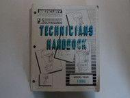 1996 Mercury Mariner Technicians Handbook Service Manual WATER DAMAGE WORN OEM