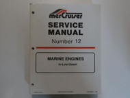 1996 MerCruiser #12 In Line Diesel Service Repair Shop Manual FACTORY OEM 96