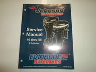 1996 Johnson Evinrude Outboards 40 thru 55 2-Cylinder Service Manual OEM FACTORY