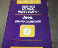 1996 Jeep Grand Cherokee Service Repair Shop Manual SUPPLEMENT OEM 96 NICE