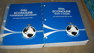 1996 FORD ECONOLINE E SERIES VAN Service Repair Shop Manual Set OEM FACTORY