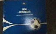 1996 FORD AEROSTAR VAN Wiring Diagrams Electrical Service Shop Manual EVTM 96