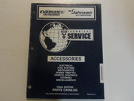 1996 Evinrude Johnson Outboard Technical Service Accessories Part Catalog Manual