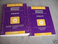 1996 DODGE STEALTH Service Repair Shop Workshop Manual Set OEM Factory Book