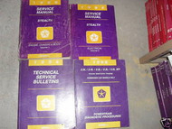 1996 DODGE STEALTH Service Repair Shop Manual Set W TECH BULLETINS & POWERTRAIN