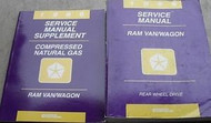 1996 DODGE RAM VAN WAGON Service Repair Shop Manual FACTORY OEM DEALERSHIP SET