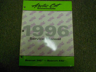 1996 Arctic Cat Bearcat 340 440 Service Repair Shop Manual OEM FACTORY BOOK 96