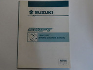 1996 1997 Suzuki Swift Electrical Wiring Diagram Shop Manual FACTORY OEM 96 97