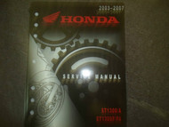 2003 2004 2005 2006 2007 Honda ST1300/A ST1300P/PA Service Repair Shop Manual 07