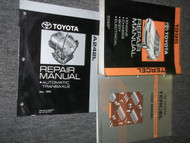 1995 Toyota TERCEL Service Shop Repair Manual Set W EWD & TRANS FACTORY OEM 95