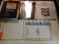 1995 TOYOTA PASEO Service Shop Repair Manual Set W EWD + FEATURES + AC BK & MORE