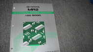 1995 Toyota MR2 Electrical Wiring Diagram EWD EVTM Service Shop Manual OEM 95