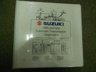 1995 SUZUKI Automatic Transmission Diagnostics Manual FACTORY OEM BOOK 95 96
