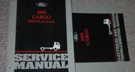 1995 FORD CARGO TRUCK Service Shop Repair Manual W Electrical Wiring Diagrams Bk