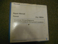 1995 96 97 VW PASSAT EWD Troubleshooting Components Service Manual OEM BOOK 95