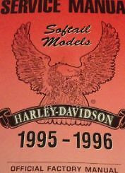 1995 1996 HARLEY DAVIDSON SOFTAIL MODELS Service Shop Repair Manual OEM NEW