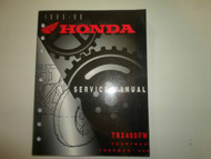 1995 1996 1997 1998 Honda TRX400FW FOURTRAX FOREMAN 400 Service Repair Manual NE