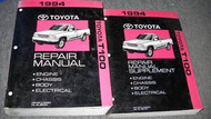 1994 Toyota T100 T 100 TRUCK PICK UP Service Shop Repair Manual Set OEM 94 BOOK