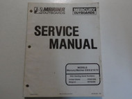 1994 Mercury Mariner 6/8/9.9/10/15 Service Manual 90-827242 OEM WORN STAINS 94