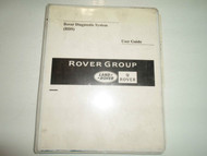 1994 Land Rover Rover Diagnostic System User Guide Manual BINDER FACTORY OEM