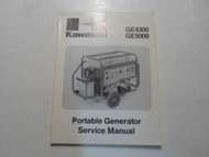1994 Kawasaki GE4300 GE5000 Portable Generator Service Manual FACTORY OEM 94