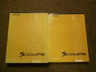 1994 HYUNDAI SCOUPE Service Repair Shop Manual SET 2V FACTORY OEM BOOK 94 x