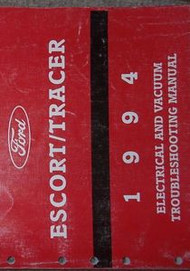 1994 FORD ESCORT MERCURY TRACER Electrical Wiring Diagram Service Shop Manual