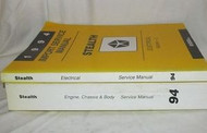 1994 DODGE STEALTH Service Repair Shop Manual Set OEM DEALERSHIP 2 VOLUME MOPAR