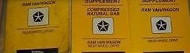1994 DODGE RAM VAN WAGON Service Repair Shop Manual Set W SUPPLEMENTS 3 BOOKS