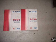 1994 Chevy Express Van GMC SAVANA G VAN VANDURA Shop Service Repair Manual Set