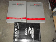 1993 Pontiac Bonneville Service Shop Repair Manual Set FACTORY BOOKS HUGE OEM 93