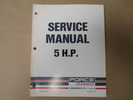 1993 Force Outboards 5 HP Service Manual 90-823263 Boat 93