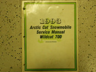1993 Arctic Cat Wildcat 700 Service Repair Shop Repair Manual FACTORY OEM x