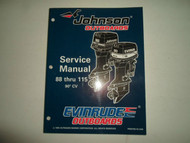 1996 Johnson Evinrude Outboards 88 thru 115 90 CV Service Repair Shop Manual 96