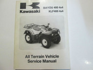 1993 1995 1997 KAWASAKI BAYOU 400 4X4 KLF400 4X4 Service Repair Shop Manual x