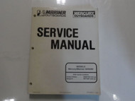 1992 Mercury Mariner Outboards Service Manual 50/55/60 90-817643-1 1192 FACTORYx