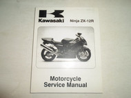 2000 2001 Kawasaki Ninja ZX-12R Motorcycle Service Repair Shop Manual NEW OEM