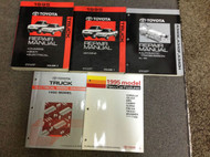 1995 Toyota Truck PICK UP Service Repair Shop Manual Set W EWD + TRANS BK + FEAT