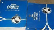 1996 FORD CONTOUR & MERCURY MYSTIQUE Service Shop Repair Manual Set FACTORY