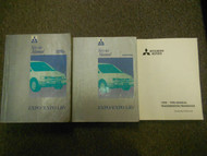 1992 1996 MITSUBISHI Expo Expo LRV Service Repair Shop Manual 3 VOL SET OEM x